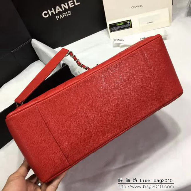香奈兒CHANEL 50995 經典系列 魚子醬牛皮時尚休閒手提單肩包 DSC1264
